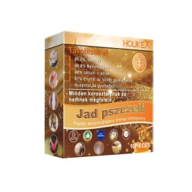 Houkea Bee Venom Body Patch Waist Arm Light Posture Body Lazy Body Care Moisturizing Skin Care Belly Button Patch (Option: 10pcs-20.2g-2.95*2.95*0.90inch)